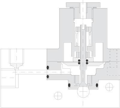德國Drukon公司D2系列插裝式圓頂加載減壓閥