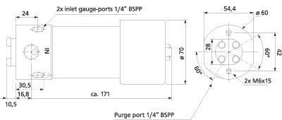 德國(guó)Drukon公司DV1系列背壓閥