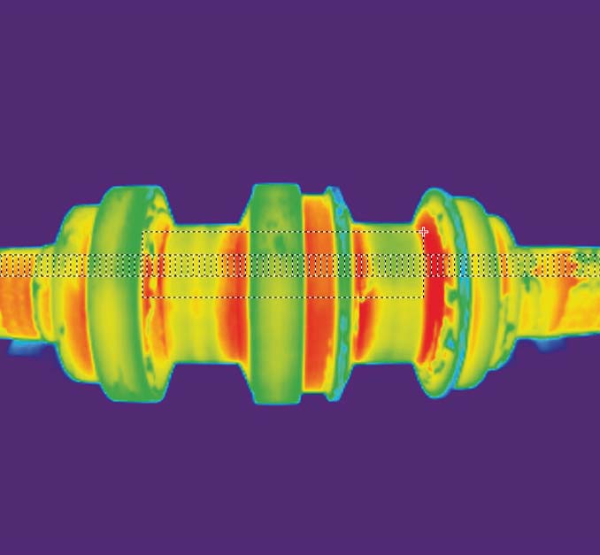 PYROVIEW 320N實際熱圖像